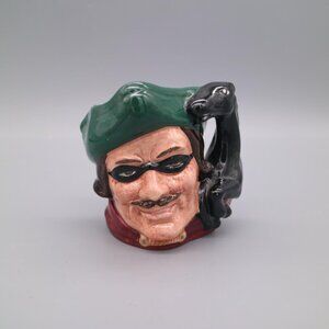 Royal Doulton Dick Turpin 1959 Character Jug Mug D6535 4" Mug